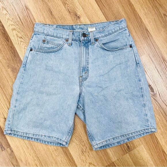 Vintage 90s LEVIS 550 Bermuda Orange Tab Jean Shorts Relaxed‎ Fit 80s Size 31 - Picture 1 of 12